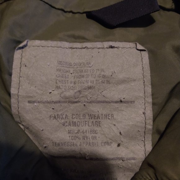 Parka cold weather camouflage Gore-tex - Picture 13 of 13